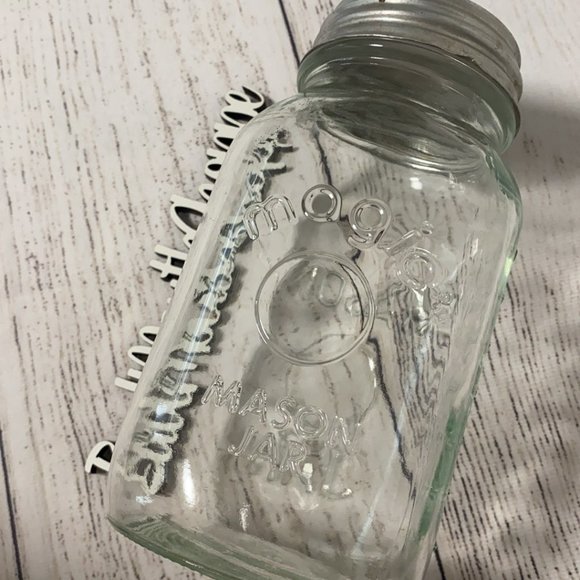 Clear Glass Measuring Canning Mason Ball Jar - Picture 2 of 9
